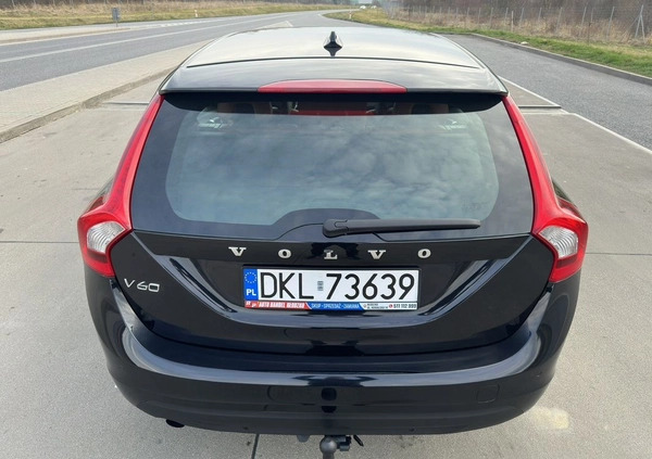 Volvo V60 cena 41000 przebieg: 242000, rok produkcji 2013 z Kłodzko małe 667